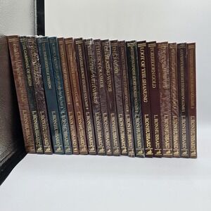 L.‎ Ron Hubbard Leather 20 Volume Set Rare Vintage Sealed Book Set Gold Gilded